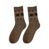1/4 Pairs Warm Medium Tube Tights Anti-Cold Mid-calf Socks Harajuku Stacked Socks  Autumn Winter
