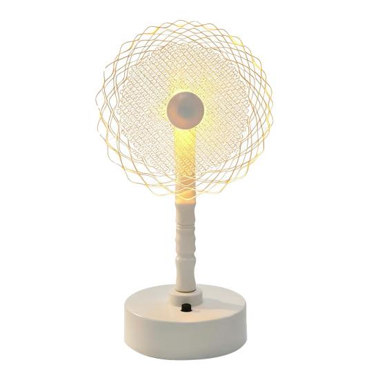 Acrylic Sunflower Night Light 3D Engraved LED Desk Lamp USB/Battery Powered