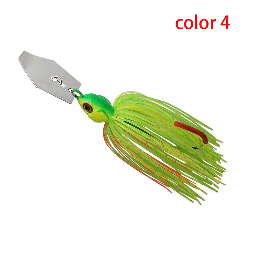 Soft Chatter Bait Spinner Bait Wobbler Weedless Fishing Lure  For Bass Pike Walleye Fish