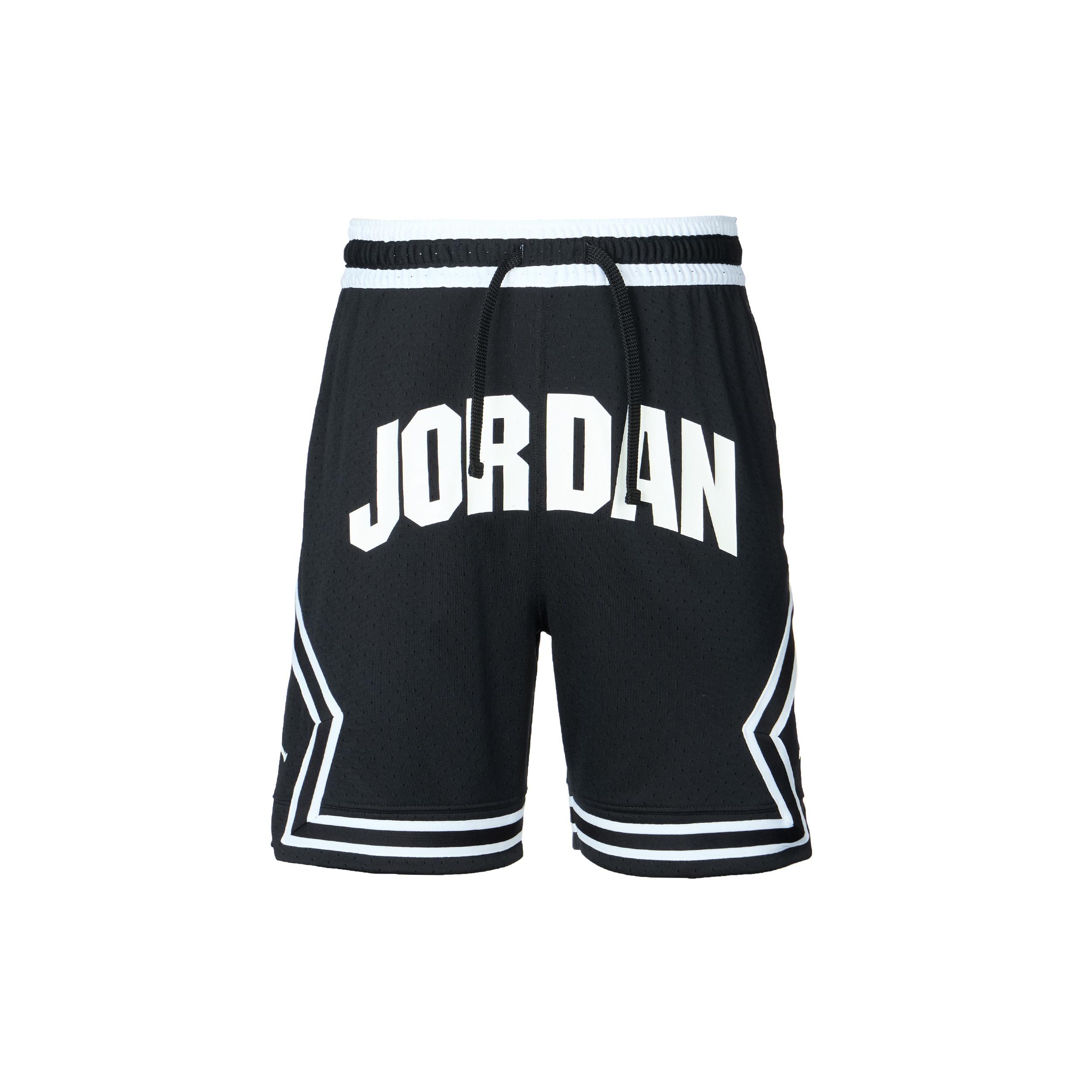 Air Jordan Sport Dri-FIT Diamond Basketball Shorts Asia Sizing Black White Men s FV8613-011 S