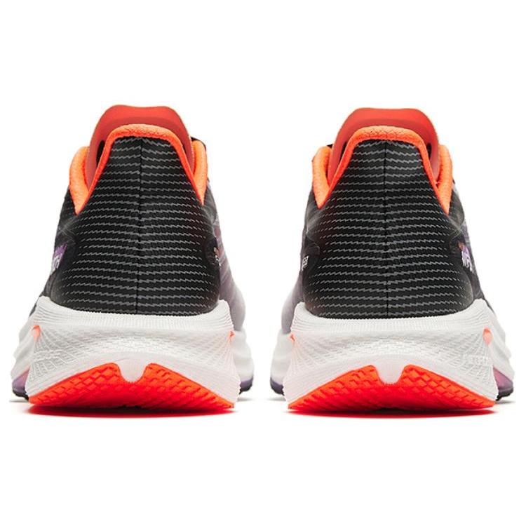 New Anta MACH 4.0 Cushioning, Slip Resistant, Rebound Low Top Casual Running Shoes Men's White Black Orange 112425583-4