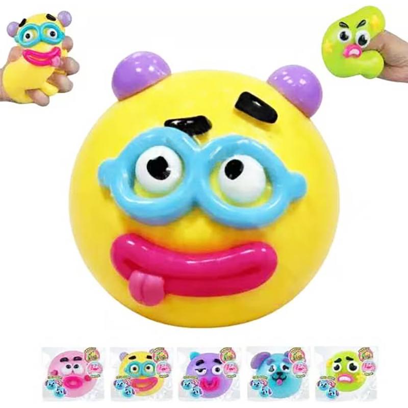 Smsmushers Curiosidades Squishy Smushers Cara de Perro Intercambio de Cara Squishy Suave Moldeable Lindo Elevación Lenta Relajante Sensorial Divertido Juguetes para Moverse