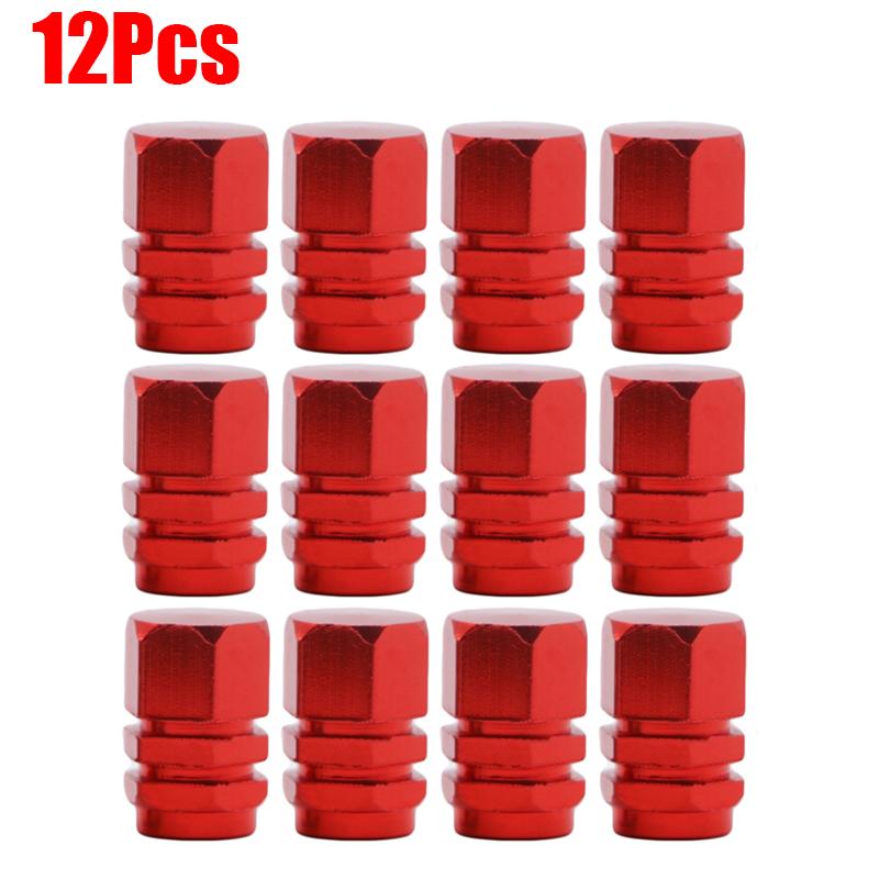 16Pcs Car Wheel Tire Valve Stems Caps Aluminum Tyre Rim Stem Covers Airdust Waterproof for BMW Auto Motorcycle Car Accessories