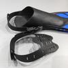 Adjustable Hasps Snorkels Fins Short Swimming Fins Open Heel Swim Flippers for Snorkeling Divings Swimming