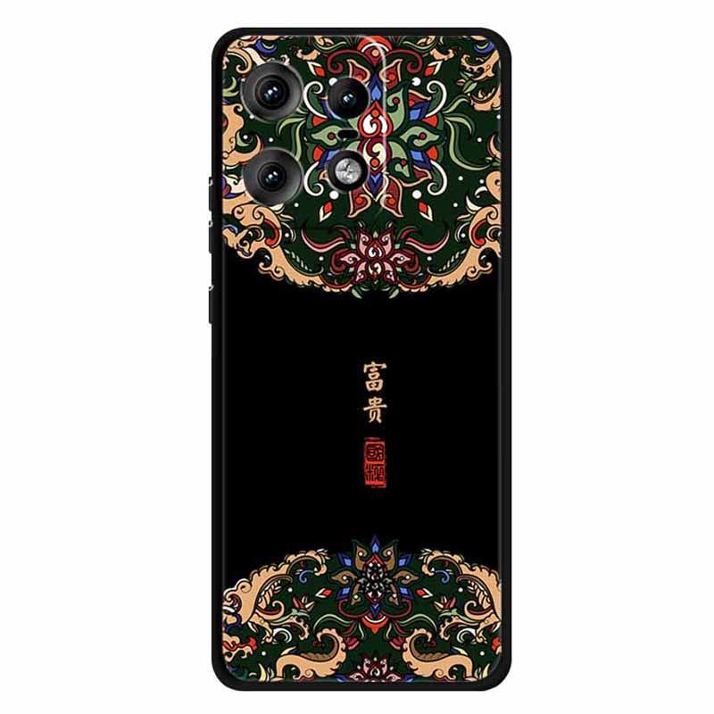 Etui na Motorola Edge 50 Pro 5G ze wzorem, elastyczne etui TPU na telefon z nadrukiem