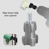 Electric Drill Adapter Hexagonal Adapter 1/2inch 3/4inch Water Pipe Inner Hole Opener Threader Maintenance Replacement