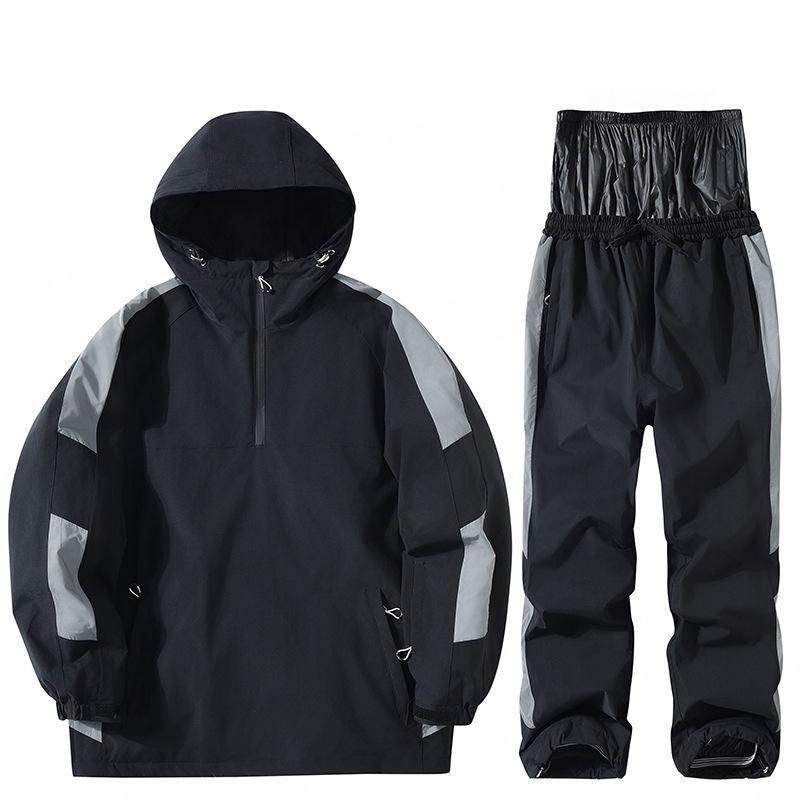 Couple s Ski Set: Women s Ski Suit  Men s Snowboard Jacket - Waterproof  Warm