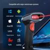 GEPAD Wired 1D/2D Barcode & QR Code Scanner