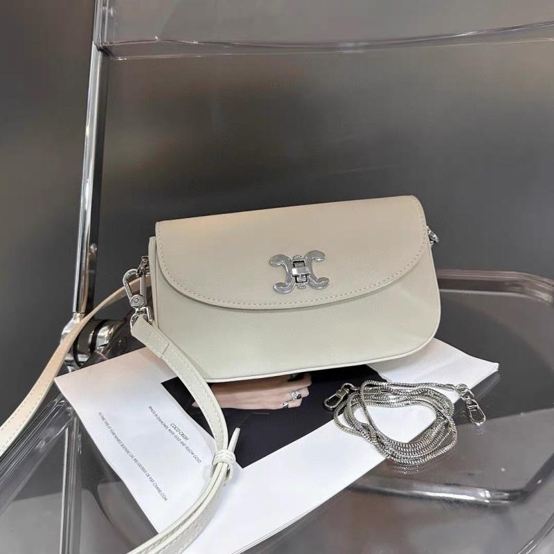 2024 Spring Women’s Genuine Leather Crossbody & Shoulder Square Bag – Trendy Underarm Handbag