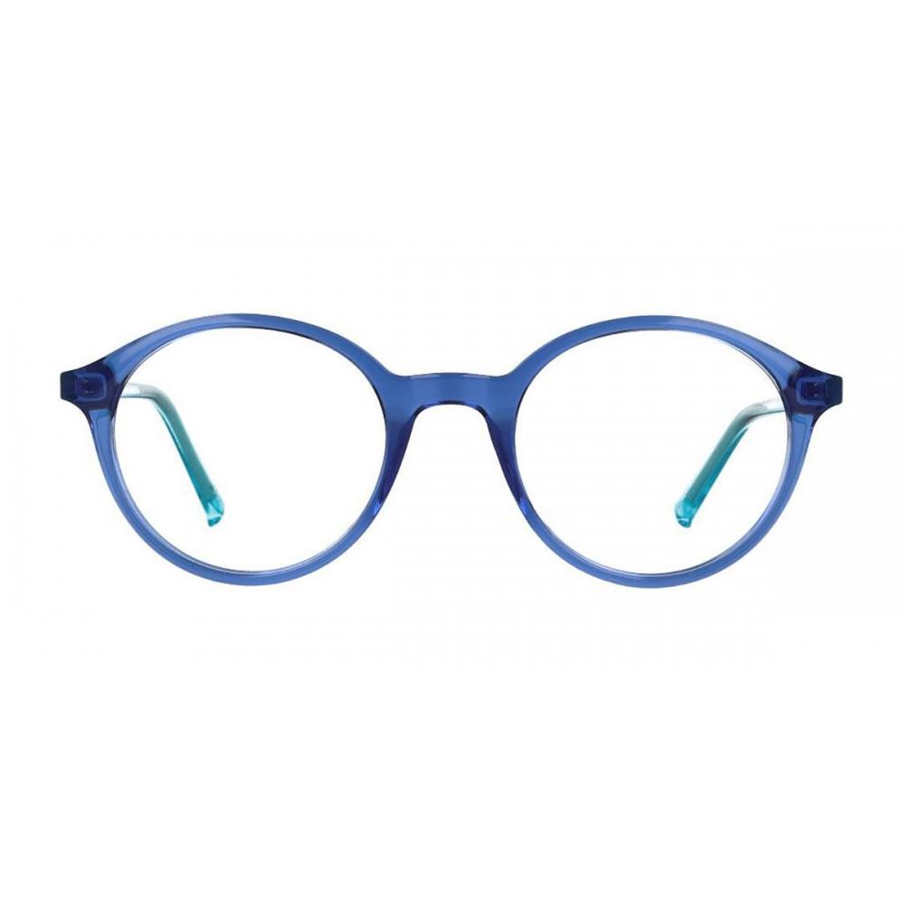 

Full Rim Oval Transparent Blue Smartbuy Kids Syd Jsk 358 004 Fashion Kids Eyeglasses 46-19-135
