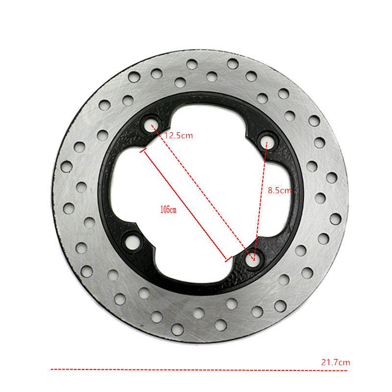 Motorcycle Rear Brake Disc Rotor For Honda CBR600 F2/F3/F4/F4i CBR 600 RR 2003-2008 VTR1000 CB250 CB600 HORNET 1998-2006