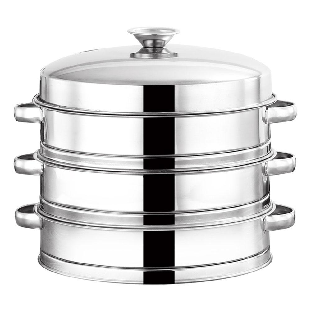 Steam Food with 304 Stainless Steel Steamer Basket Perfect for Cooking Vegetables Rice and Meats in Home Kitchen