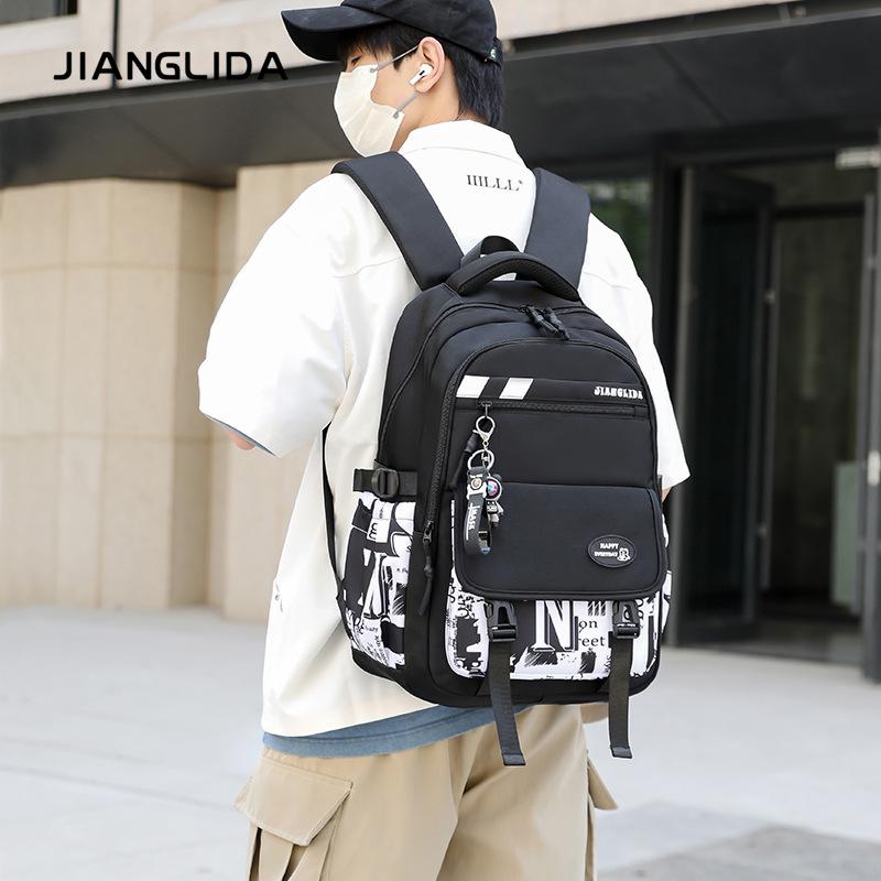 New Children Orthopedics School Bags Kids Backpack In Primary Schoolbag For Teenager Boys Waterproof Backpacks Book Bag Mochila