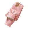 Neue Winter Kinder Fleece Warme Render Hosen für Jungen Mädchen Verdicken Samt Leggings Kinder Baby Basishosen Verdickte Hosen
