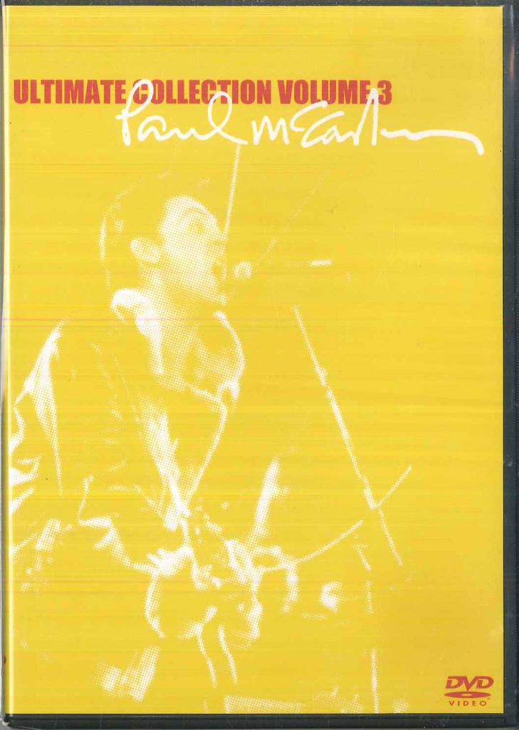 DVD PAUL MCCARTNEY - Ultimate Collection Volume 3 (DVD-R FDDY200209 FUDDY DUDDY Non Japan Music Video Used