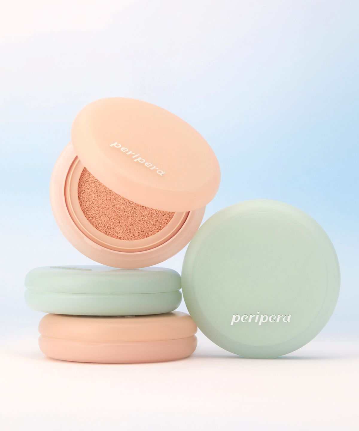 [Achieving Filtered Skin] Peripera Filter Fit Milk Tone-Up Cushion 001 Peach Milk