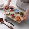 Tableware Bowl Heart Shape Lightweight Seasoning Bowl Food Sauce Dish Appetizer Plates For Kitchen Tools Kitchen Accessories