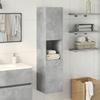 VidaXL Armoire de salle de bain suspendue gris béton bois d'ingénierie 856220