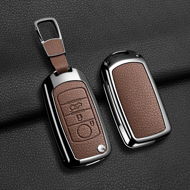 Zinc Alloy Flip Key Case Cover Shell For Fiat Tipo Toro Nuovo Freedom 500X Doblo Argo Grazie Protector Keyless Fob Accessories