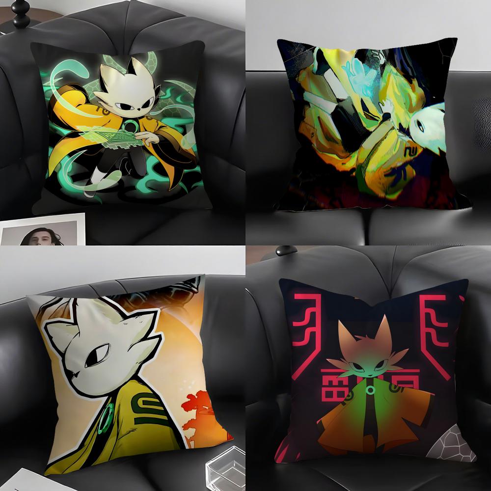 Cool NNine SolsS Game Cushion Cover Pillowcase Ultra Soft Skin Friendly Fabric Cloud Like Comfort Concealed Zipper