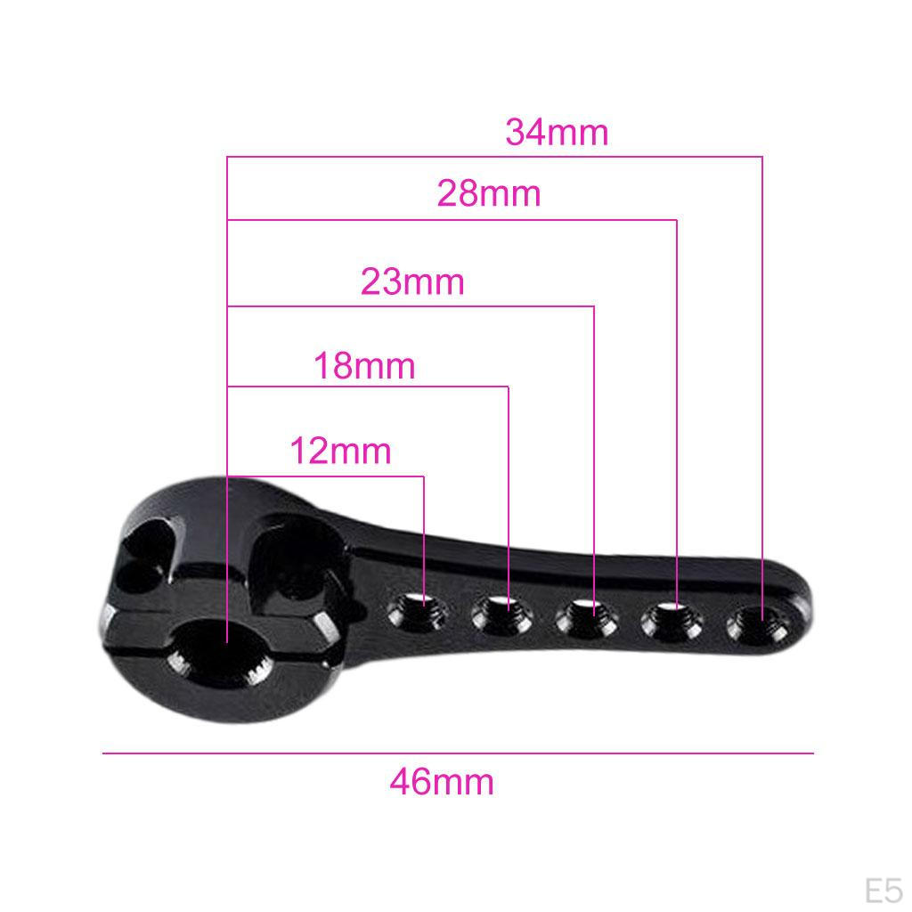 1:10 RC Car 25T Servo Arm Horn for 6 Spare Universal Remote Control Truck Accessory