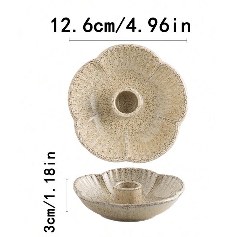 ZISIZ Kiln-Glazed Candlestick