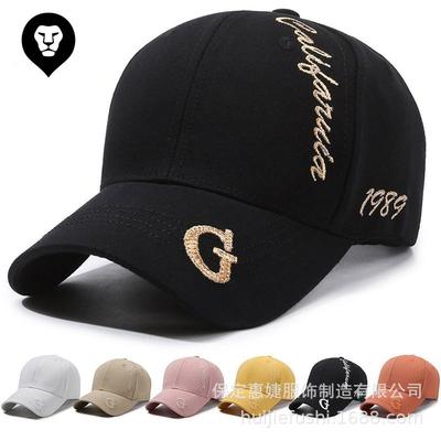 New Hat Women's Simple Versatile Baseball Cap Four Seasons Men's Cap Pure Cotton Outdoor Sports Sunshade Shows Small Face