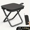 Tragbarer multifunktionaler Outdoor-Picknick-Camping-Klappstuhl, ultraleichter Angelhocker, Reisehocker, Angelzubehör