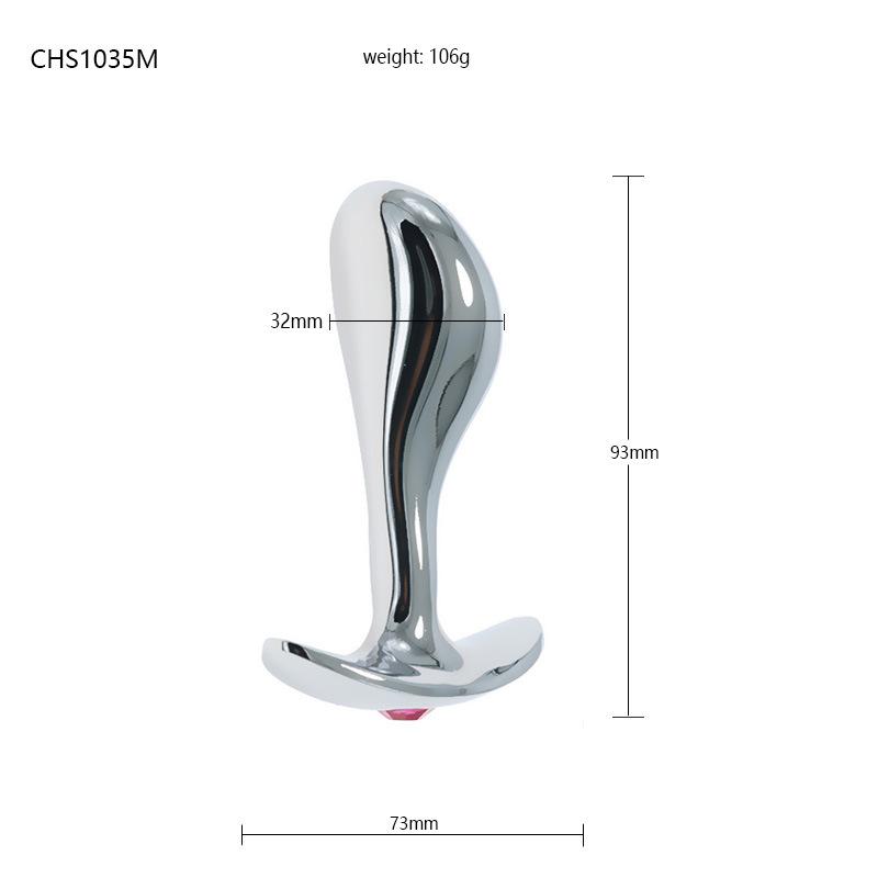 Thumb Metal Sex Product Chrysanthemum Masturbation Prostate Massager Sex Toys SM Adult Supplies