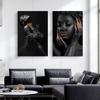 Black African Women Picture Wall Art Canvas Painting Modern Living Room Bedroom Home Decor Painting Posters and Prints Cuadros