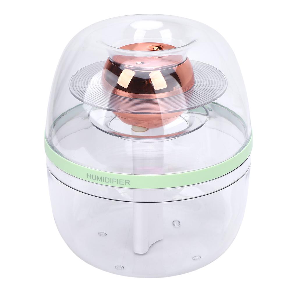 Portable Small Humidifier 3L Dual Nozzle Quiet Clear USB Desktop Humidifier with Night Light for