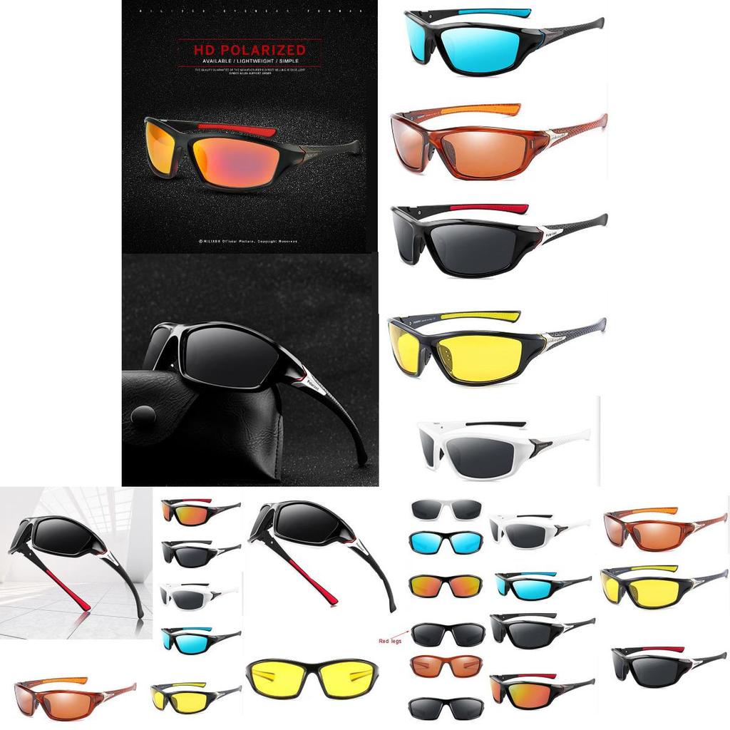 Sunglasses For Men And Women With Retro Square Style Ideal For Sports**