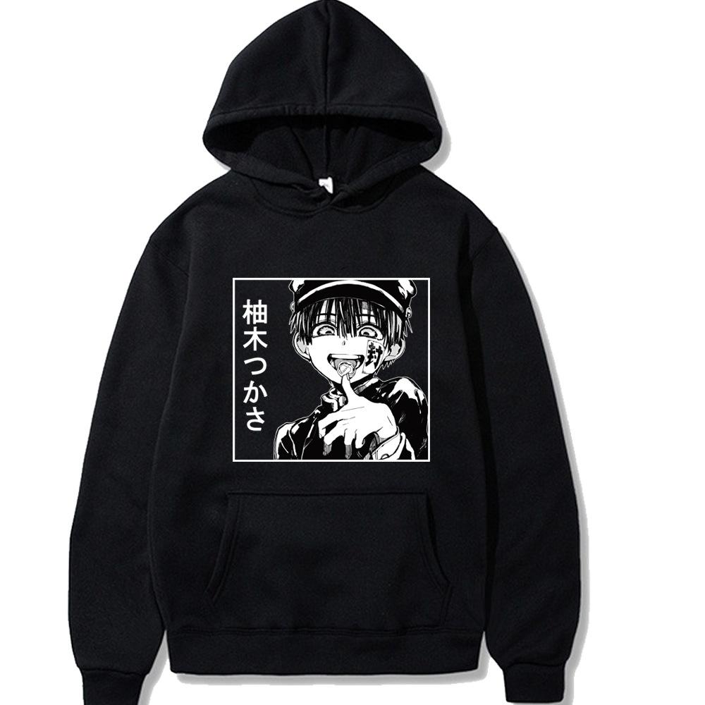 Japanese Animation Toilet-Bound Hanako-kun Men's Hoodie Sweatshirt Men Womnen Fashion Design Pullover Men's Fleece Hoodies