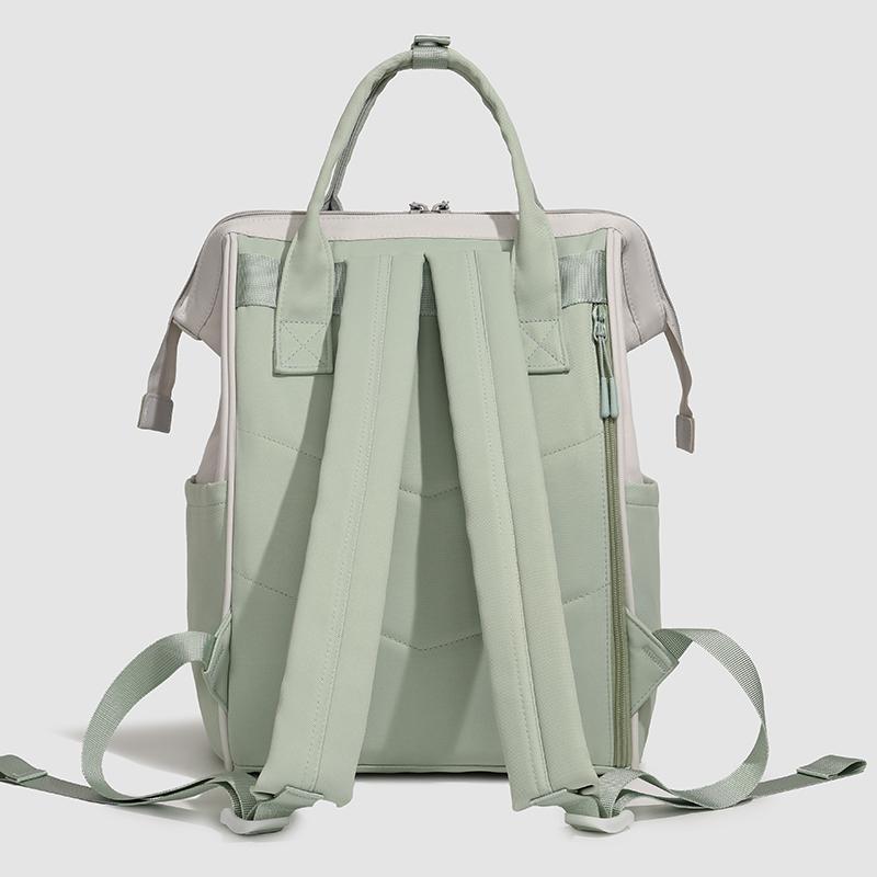 Zaino in Nylon Orsetto Carino per Donna Grande Capacità Multitasche Scuola Viaggio Daypack Leggero