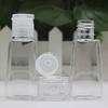 10Pcs Hand Bottles Clear Plastic Refillable Container 30Ml Spillproof Flip Cap Lightweight Travel Storage Box