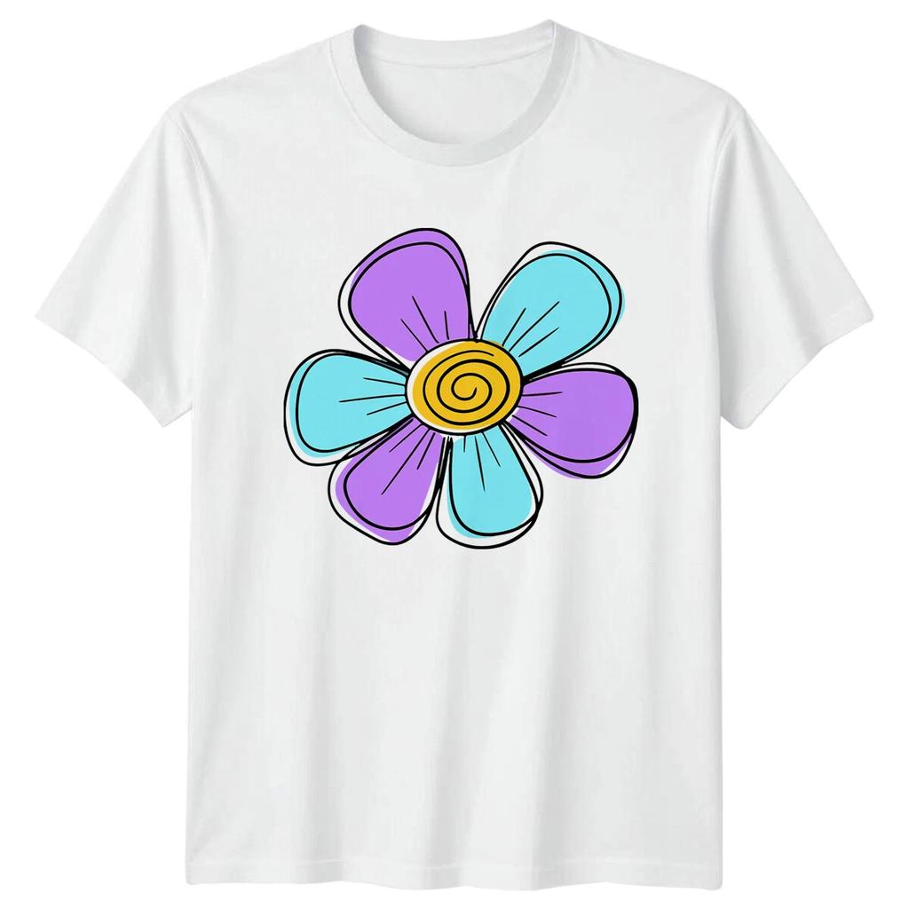 Flower Floral Nature Mens T-Shirt Womens Tee Graphic Unisex Top