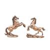 1Pcs Animal Sculpture Successful Craftwork Copper Horse Figure Home Decor For Office Living Room Coffee Table Desktop Decoration