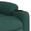 Massage Chair Dark Green Fabric