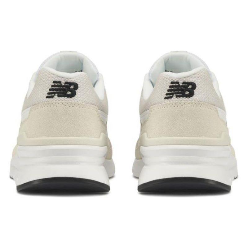 New Balance 997H Women Simple Versatile Synthetic Leather Fabric Mid Top Casual Running Shoes Beige CW997HTJ