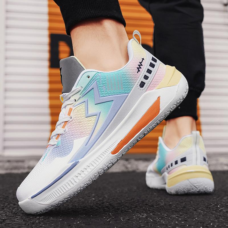 2026 Summer New Basketball Sneakers Anti-Slip Basketball Training Shoes Shock-Absorbant Outdoor Sneakers Men Basketball Boots