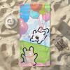 Cartoon Line Dog Maltese Outline Puppy Towel For Swim Yoga Gym Quick Drying Soft and skin-friendly Beach Towels All-Season