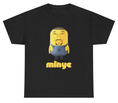 Minye Kanye West T Shirt Funny Ye Minion Parody Humor Tee
