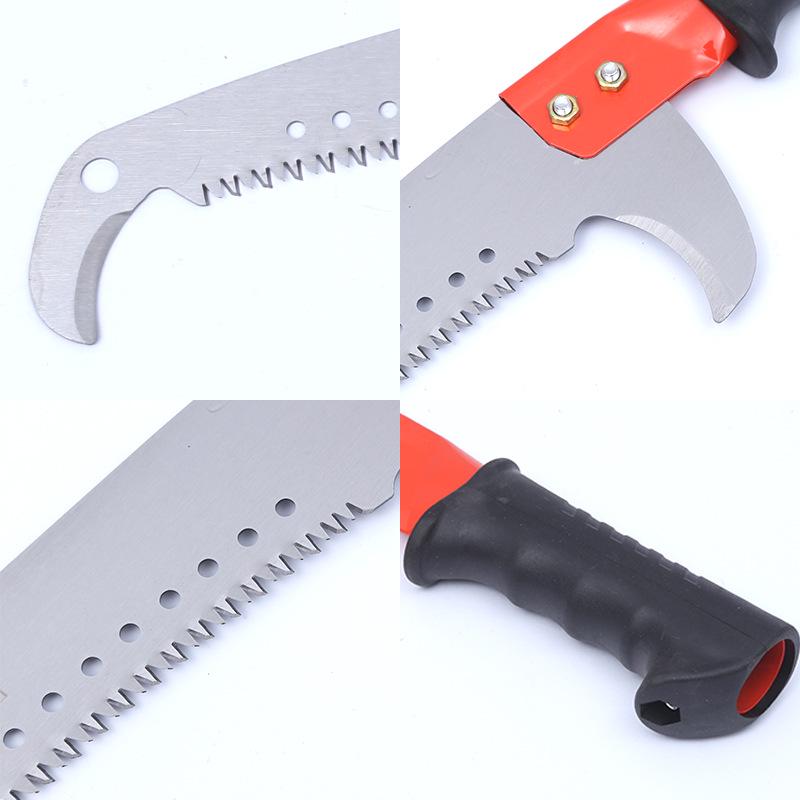 Variety of Saws: Aerial, Garden Pruning, Single Hook, Double Hook, Multi-Bend Handle, Telescopic Pole for Fruit Trees