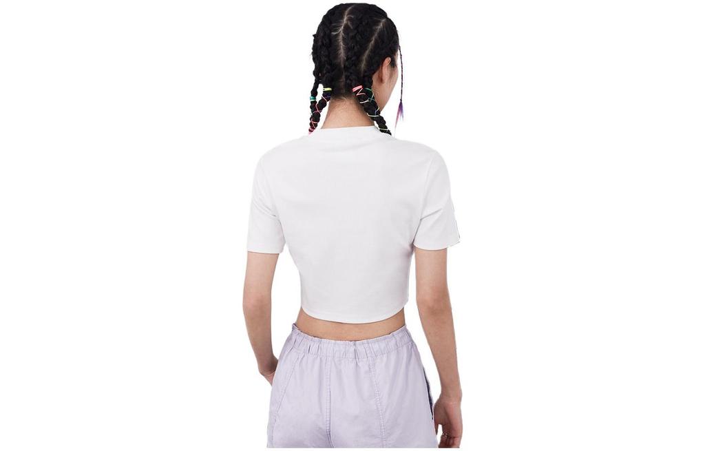adidas Originals ADICOLOR ESSENTIALS RIB T Shirt Women's White HF3394
