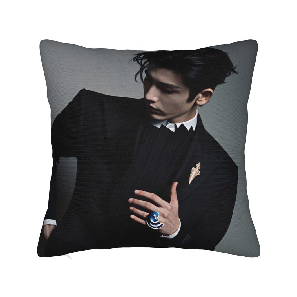 Zhang Linghe Pillow Case  Soft Pillow Cover For Living Room Sofa Retro Trendy Cushion Cover