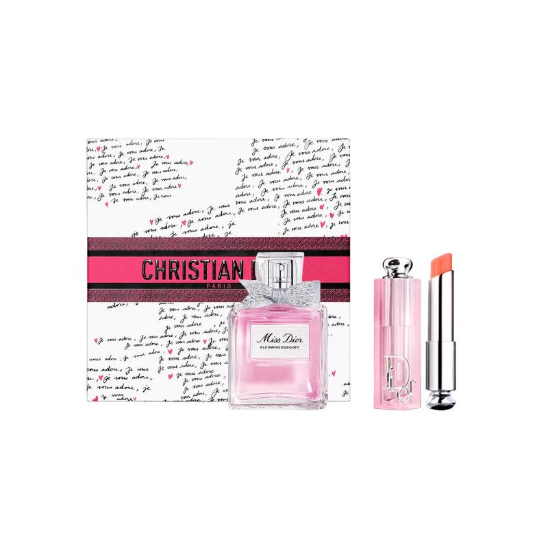 DIOR Perfume Two-piece set: Miss Huayang Eau de Toilette 50ml + lipstick #004 3.2g белый