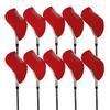 10Pcs Neoprene Golf Iron Head Covers Golf Wedge Covers Iron Putter Headcovers
