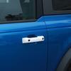 3Pcs Exterior Tailgate Side Door Handle Decor Cover Trim Kit For Ford Bronco 21+