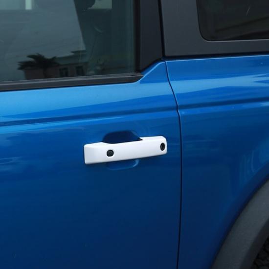 3Pcs Exterior Tailgate Side Door Handle Decor Cover Trim Kit For Ford Bronco 21+