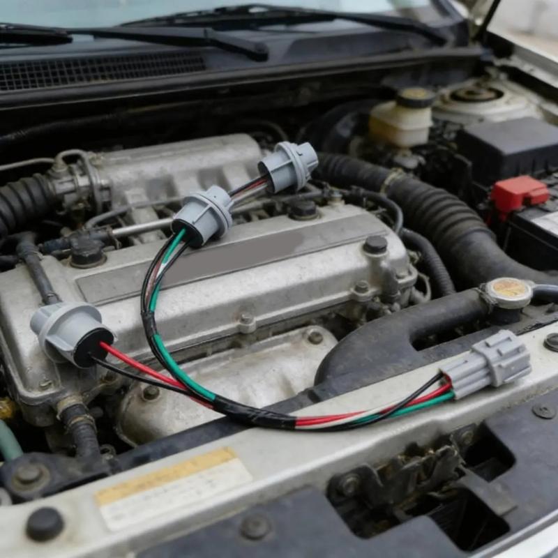 Car Tail Light Plug And Wiring Kit Replace Part Number 265513S500 Built To Withstand Harsh Driving Conditions